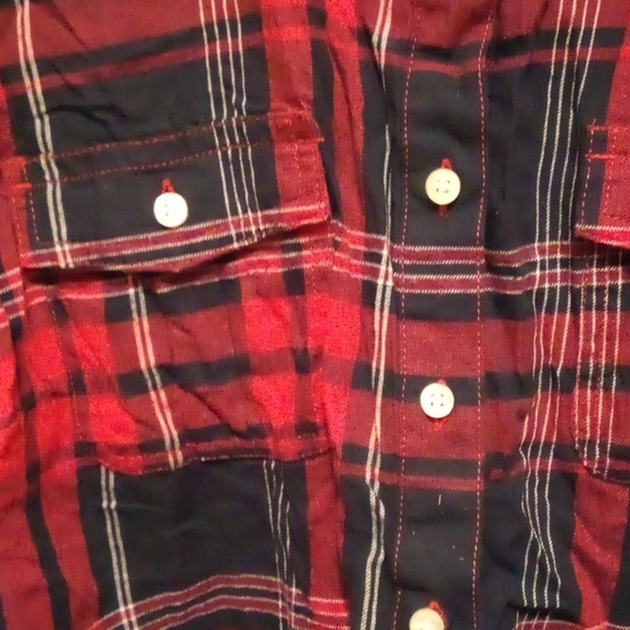 Tommy Hilfiger Plaid Long Sleeve Button Down Shirt - Size XL - Picture 3 of 8